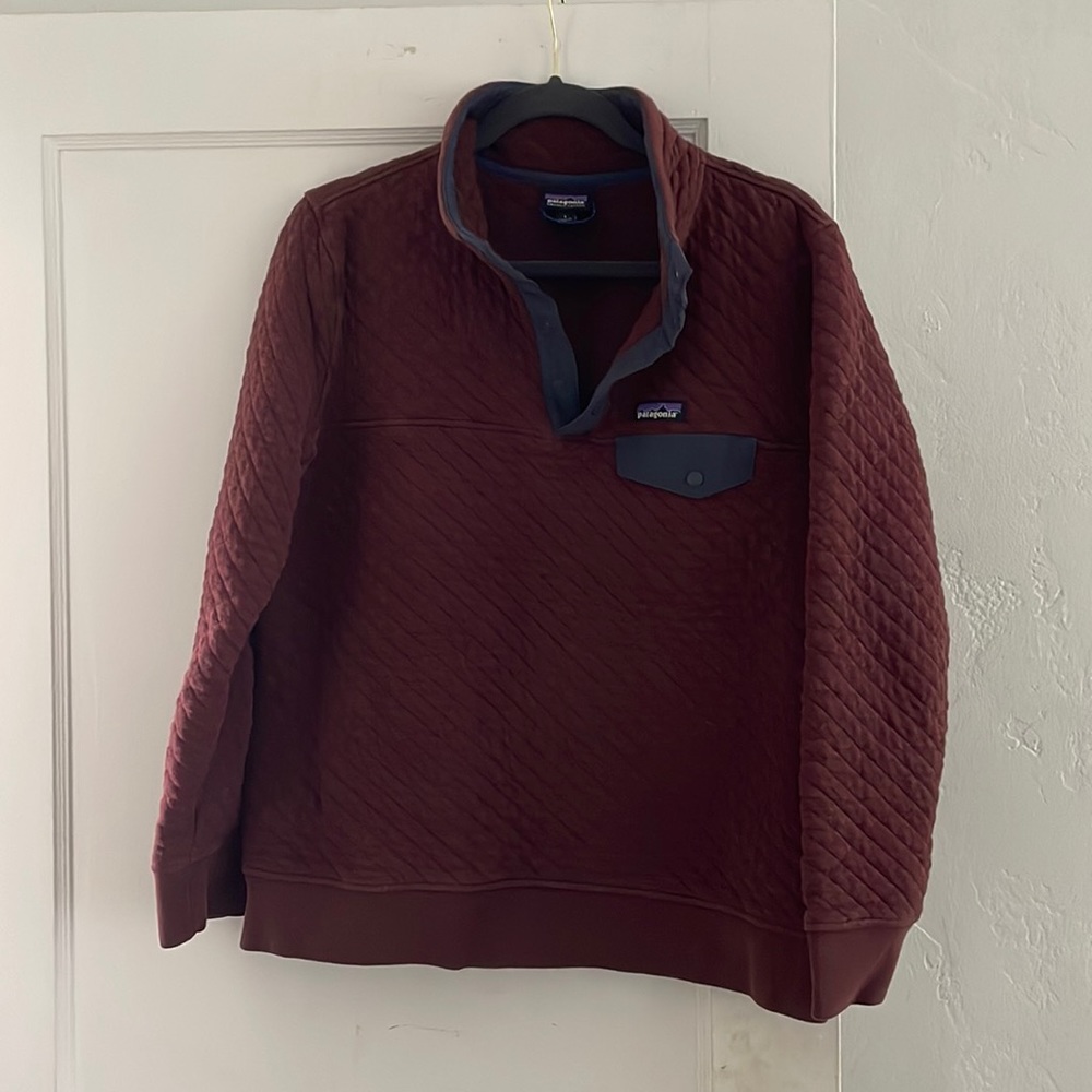 Patagonia quilted pullover